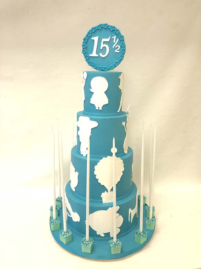 15th Birthday Cake... With 15... - MLP Cake Designs | Facebook